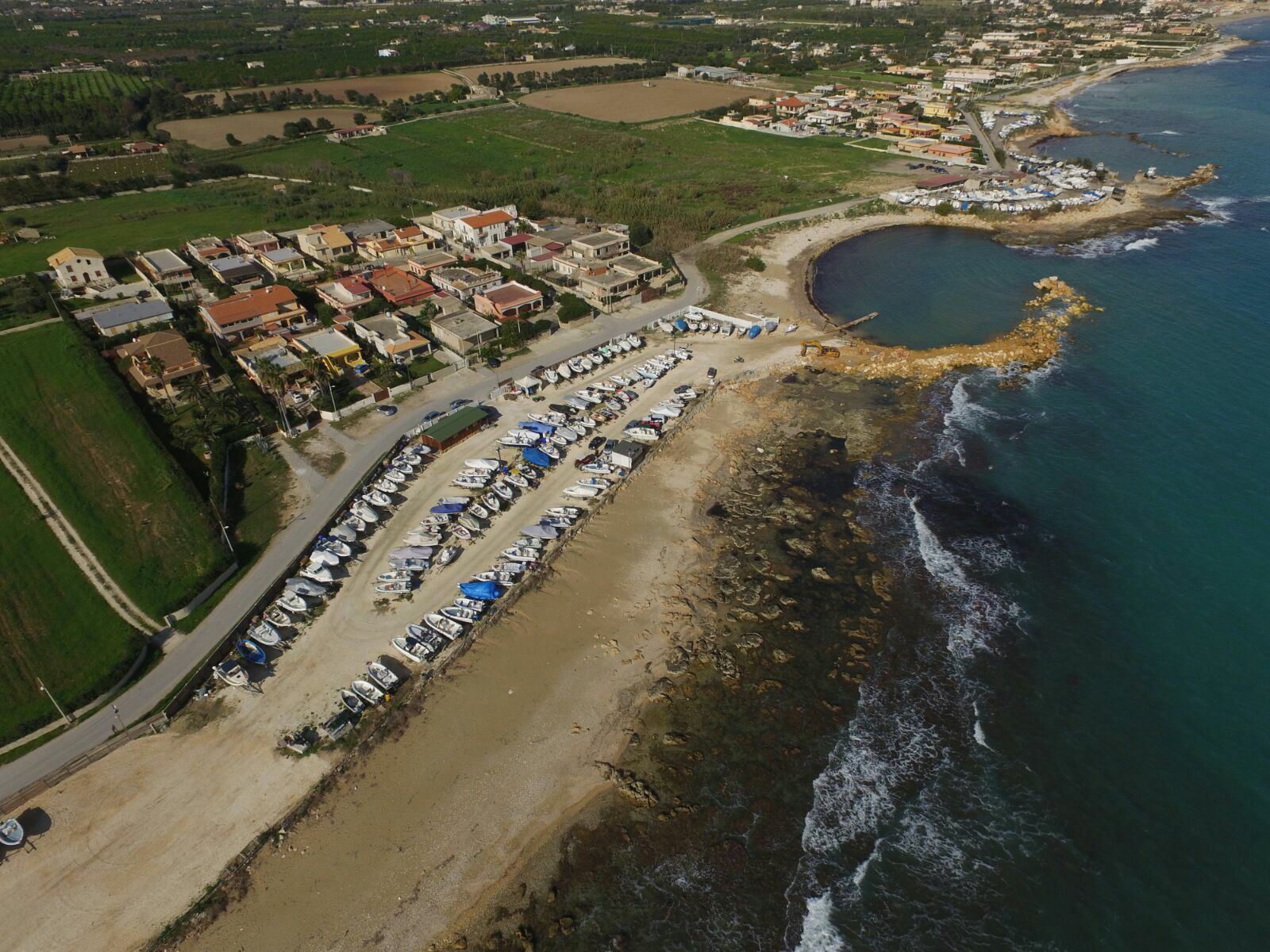 Rientro al circolo nautico di Avola