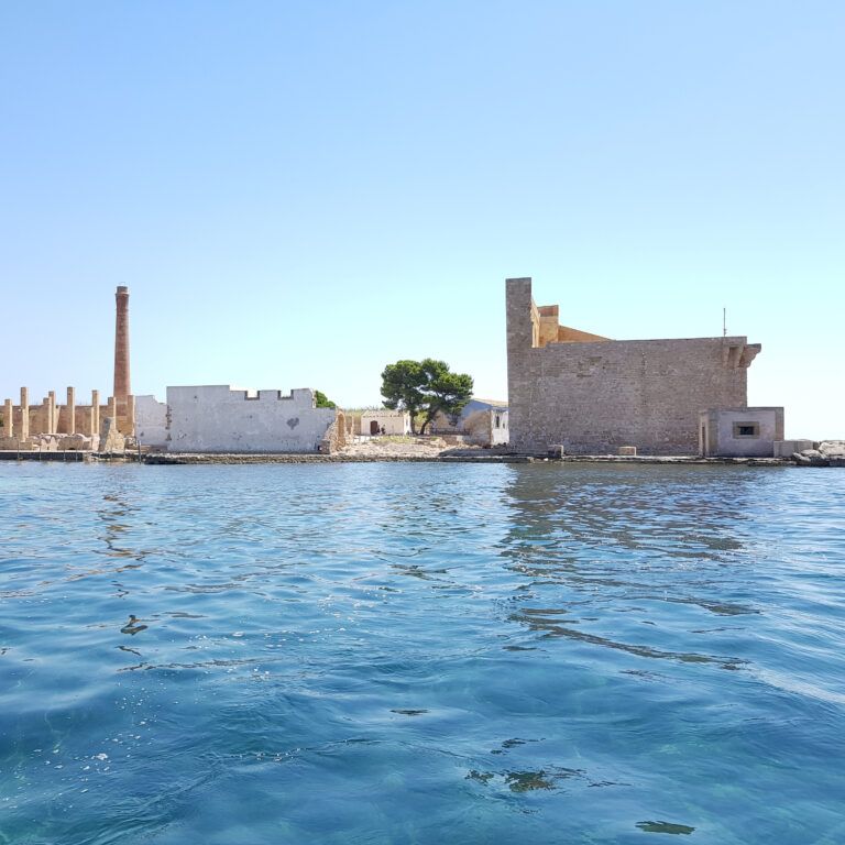 Tonnara di noto dal mare